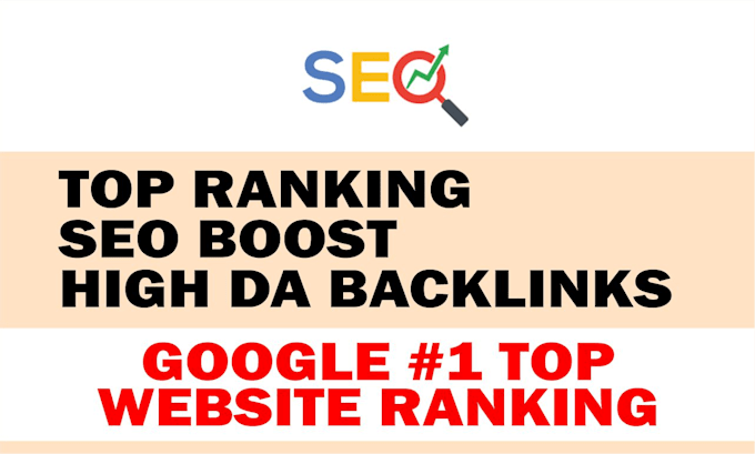 Gig Preview - Rank your website link first on google top position brand top website linking