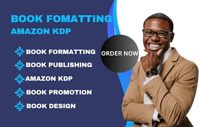 Gig Preview - Do your book formatting,  publishing and promotion on amazon kdp