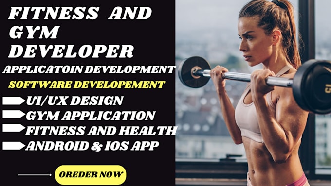 Gig Preview - Create a fitness app workout app health app  gym app