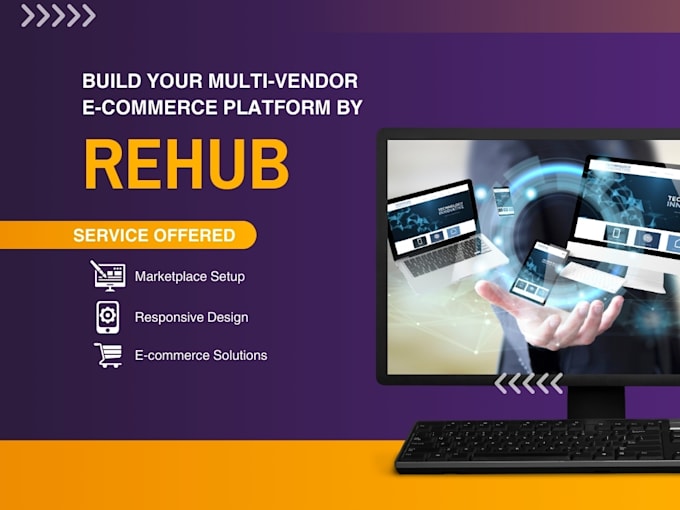 Gig Preview - Build your ecommerce site using rehub wordpress theme