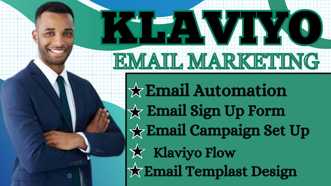 Gig Preview - Design klaviyo email marketing, klaviyo email template design for shopify