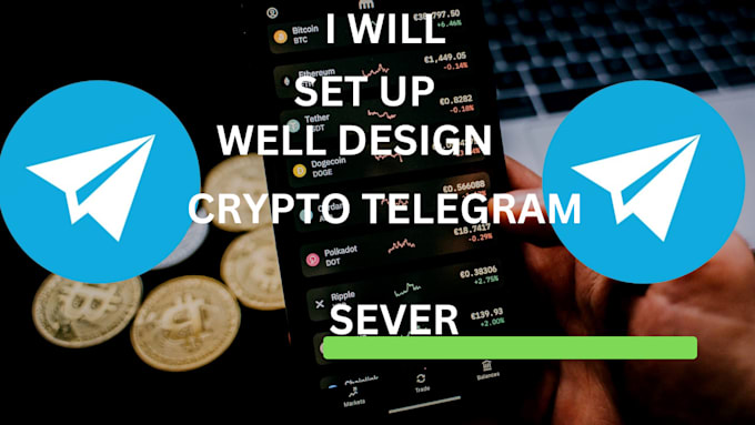 Bestseller - setup, promote well design nft and crypto telegram server