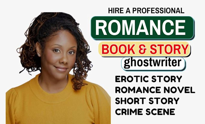 Gig Preview - Write a romance story, romance book, romance novel, and romance book writing