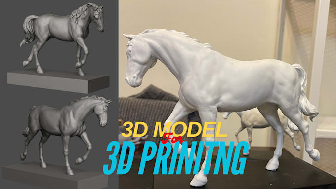 Gig Preview - Sculpt 3d figurine miniature for 3d printing for christmas gifting