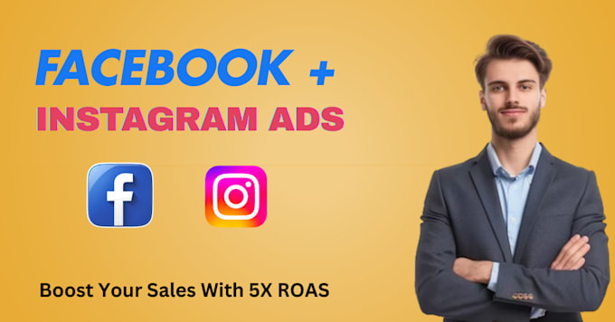 Gig Preview - Boost your sales through facebook and instagram ads