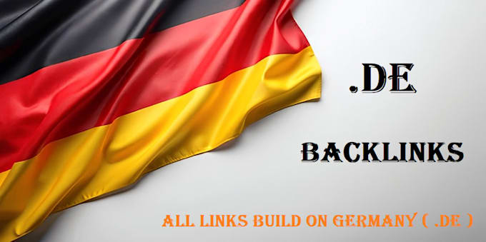 Gig Preview - Do high da german profile backlinks from de domain