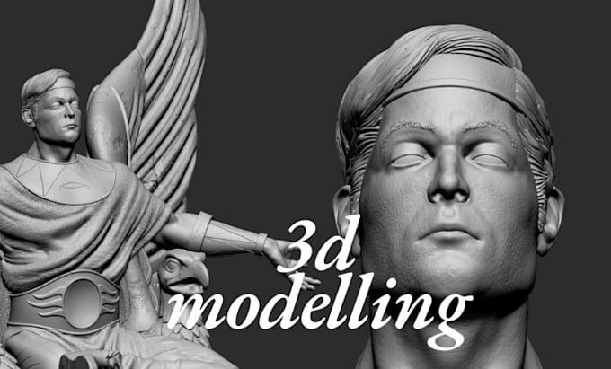 Gig Preview - Sculpt custom 3d miniature 3d figurines 3d action figure 3d toys 3d printing