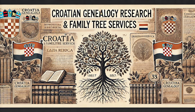 Gig Preview - Do professional genealogical research for croatian ancestry