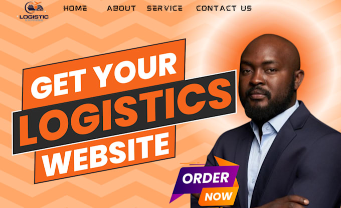 Gig Preview - Design logistics, trucking, dispatch, freight, moving company website