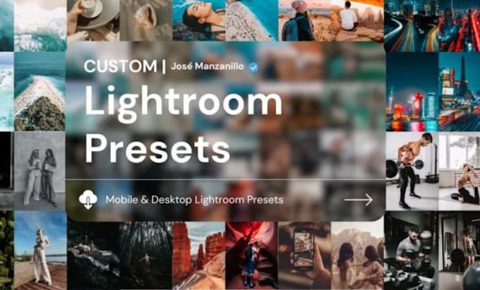 Gig Preview - Create custom lightroom beautifully presets to any format