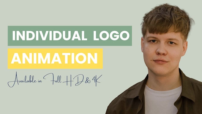 Gig Preview - Create unforgettable logo animations and intros