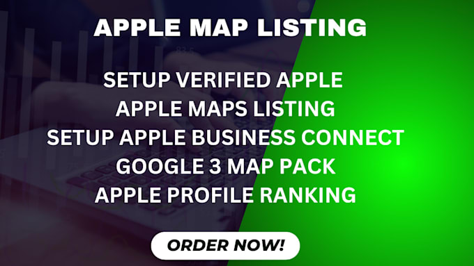 Gig Preview - Create verified apple map listing and setup apple business connect