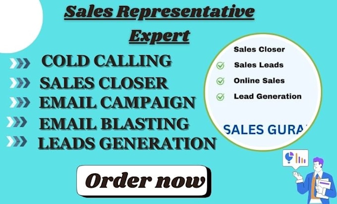 Gig Preview - Do dynamic sales representative sale closer customer service appointment setting