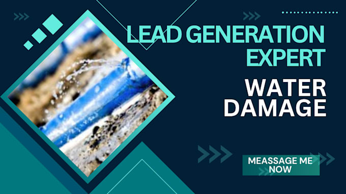 Gig Preview - Generate high converting leads, build custom funnel for water damage leads