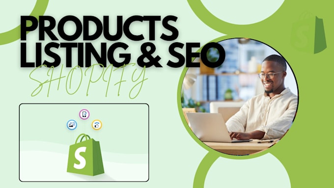 Gig Preview - Do shopify product listing, SEO listing, product upload, and product description