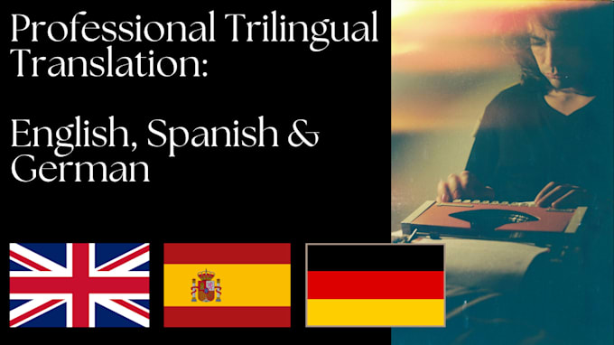 Bestseller - provide detailed translations in english, spanish and german