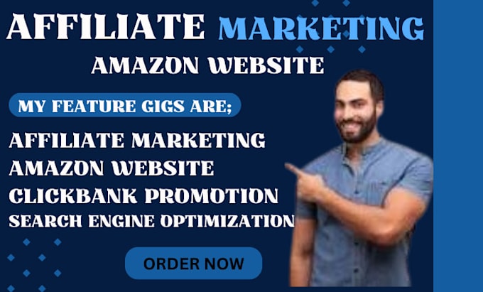 Gig Preview - Setup affiliate marketing sales funnel clickbank amazon website digistore24