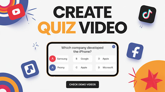 Gig Preview - Create quiz guess and trivia videos for youtube