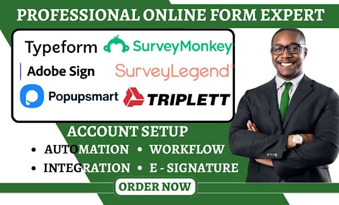 Gig Preview - Create tripletto popupsmart survey legend adobe sign surveymonkey typeform forms