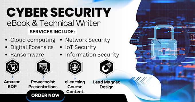 Gig Preview - Write cyber security, cloud computing, digital forensics, computer networking