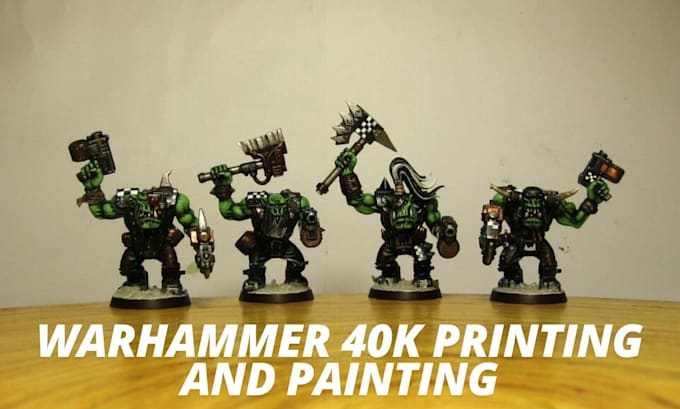 Bestseller - 3d print and paint warhammer 40k miniatures painting dnd hulk age of sigmar