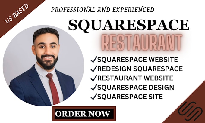 Gig Preview - Build squarespace restaurant website, redesign squarespace, website development