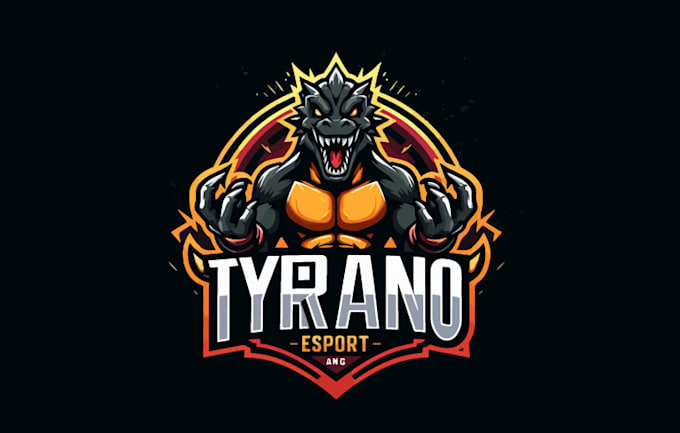 Gig Preview - Do create a tyrano esports mascot logo for your brand