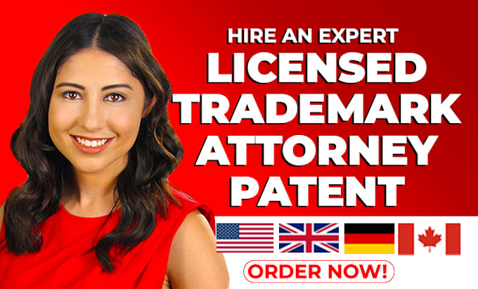 Gig Preview - Be your license USA trademark attorney, patent attorney, amazon brand registry