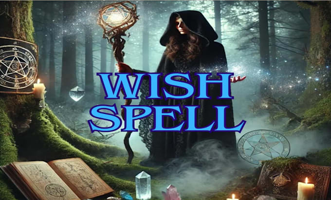 Gig Preview - Cast fast custom wish spell to achieve your desire before january 1, 2025