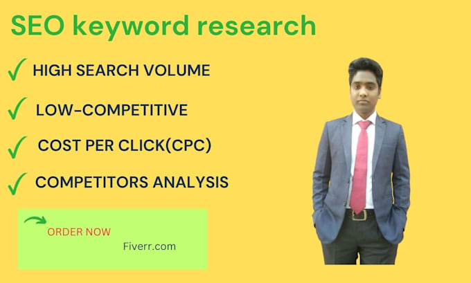 Gig Preview - Do in depth SEO keyword research for your niche