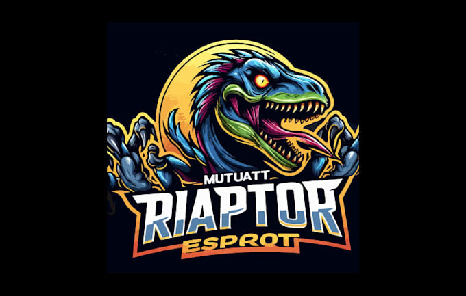 Gig Preview - Do mutant raptor esports mascot logo with original concept