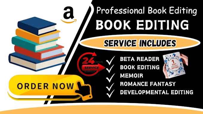 Bestseller - do developmental book editing proofread book, book formatting, memoir, KDP print