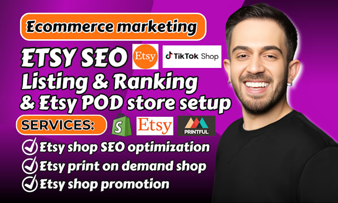 Gig Preview - Optimize etsy seo listing to rank and boost etsy sale, etsy shop setup