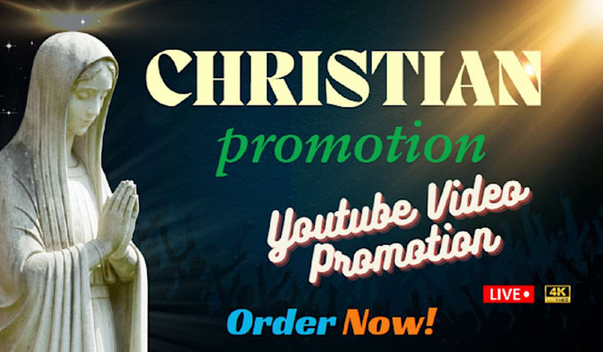 Gig Preview - Do christian youtube promotion for increase engagement on gospel music