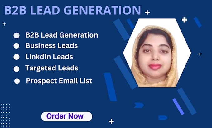 Gig Preview - Do find b2b lead generation linkedin leads for your business