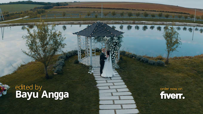 Gig Preview - Edit your wedding video for a beautiful story and enhance the emotional moment