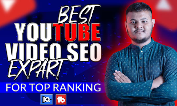 Gig Preview - Be help your youtube videos rank organically by mastering SEO