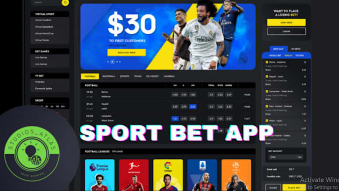 Gig Preview - Do sport bet website,bet website, slot ui ux,gamble site,sportsbet app,poker