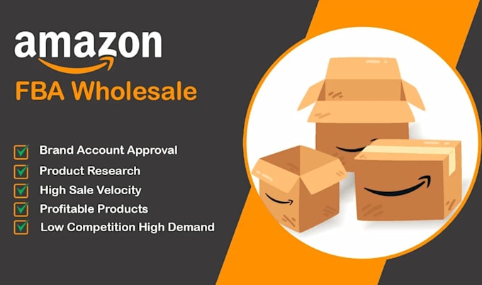 Gig Preview - Be your amazon fba wholesale virtual assistant