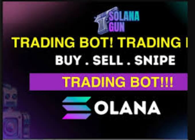 Gig Preview - Be your solana blockchain developer, sniper, copy trading, launchpad, nft