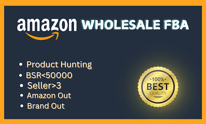 Gig Preview - Do winning products hunting for amazon wholesale fba success