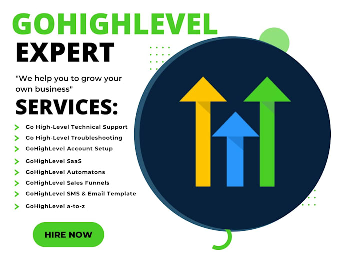 Bestseller - be your gohighlevel expert for sales funnels, CRM setup, and automation