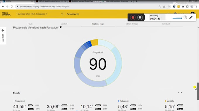 Gig Preview - Build chart or google map using react js