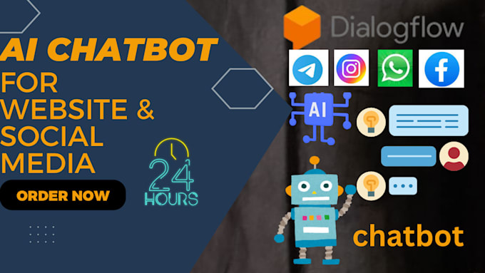 Bestseller - design and develop conversational chatbot using dialogflow