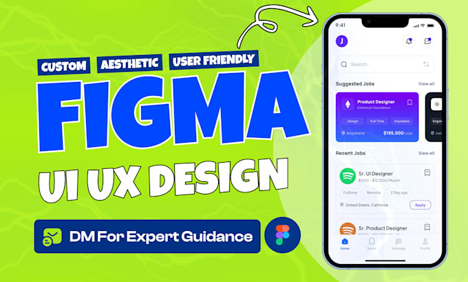 Gig Preview - Be your figma to code expert UI UX design and responsive web development