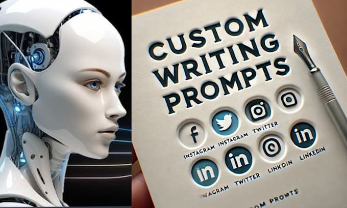 Gig Preview - Create custom prompts for your instagram, twitter, linkedin posts