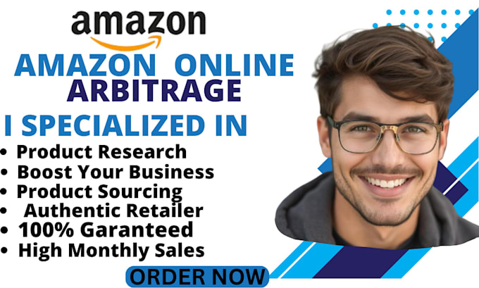 Gig Preview - Do amazon fba online arbitrage profitable product research in USA