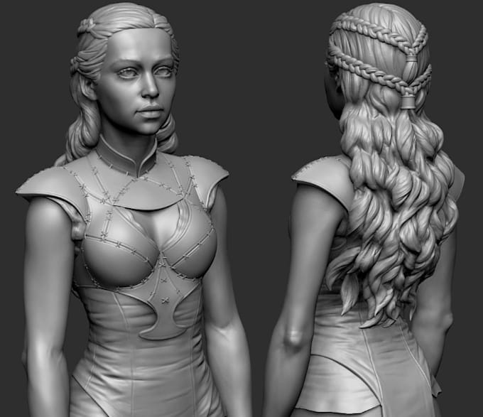 Gig Preview - Sculpt 3d character model for 3d printing