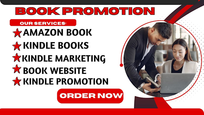 Gig Preview - Amazon kindle book marketing and website promotion