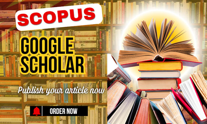 Gig Preview - Write and publish articles google scholar scopus citation